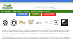Desktop Screenshot of ci.cedarburg.wi.us