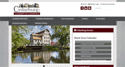 Desktop Screenshot of cedarburg.org